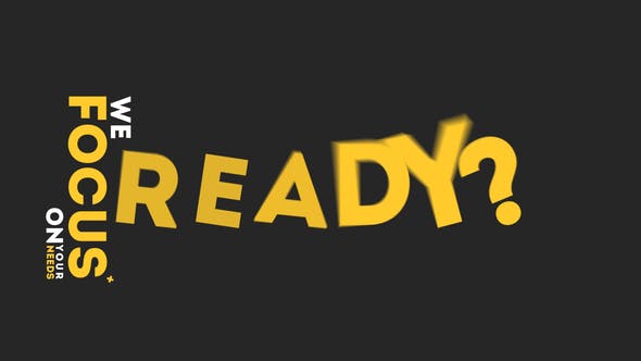 AE模板-干净文字运动排版动画片头