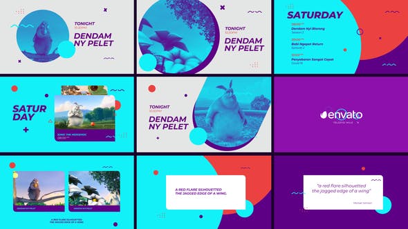 AE模板-时尚电视栏目包装片头 Broadcast Channel Identity