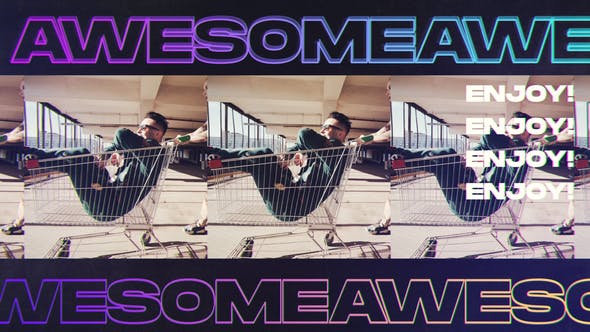 AE模板-现代时尚旅行城市视频包装开场