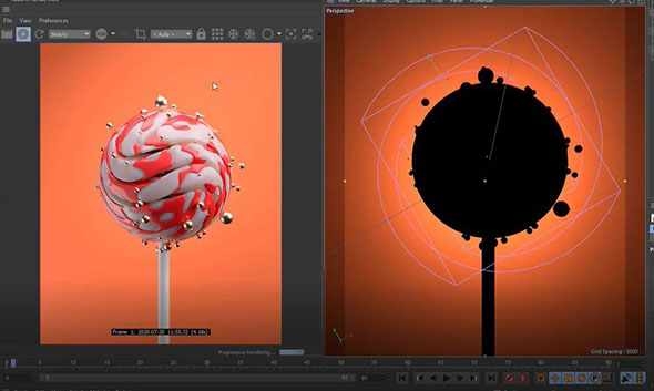 Redshift调整设置优化渲染时间C4D教程