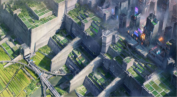 Blender/PS创建大城市完整视频教程