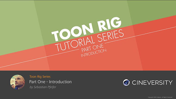 C4D教程-卡通角色绑定预设及其用例教程