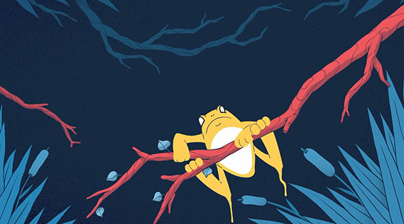 逐帧手绘FX动画液体气泡变形烟雾技能视频教程