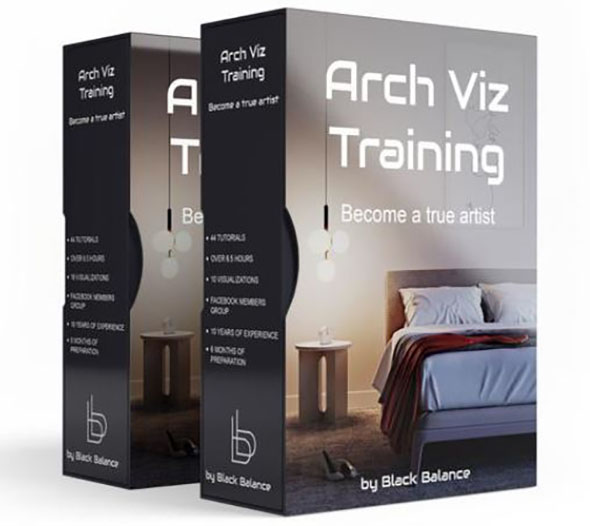 艺术家培训V-Ray/Corona渲染器建筑可视化3DS MAX视频教程-图片1