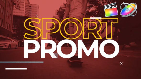 FCPX插件-快速健身动感体育视频包装片头 Dynamic Sport