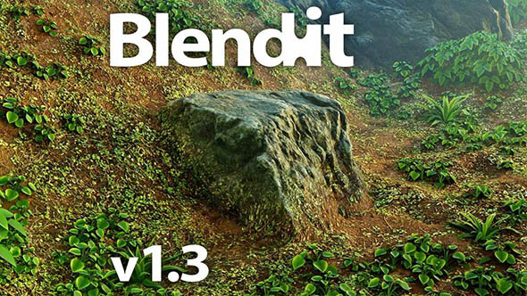 Blender模型环境融合插件 Blendit v1.7.1