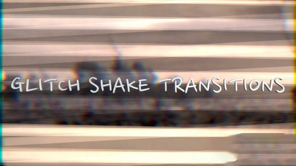 FCPX插件-小故障抖动过渡视频转场 Glitch Shake Transitions