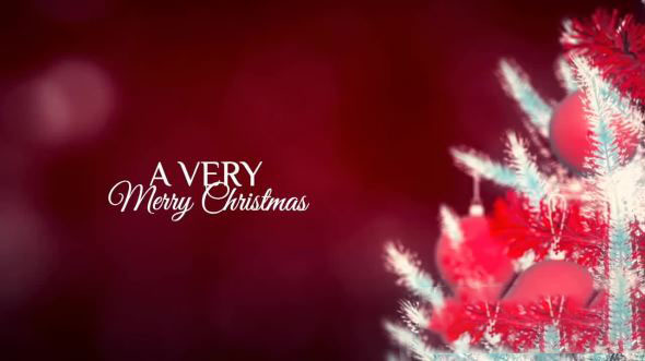 FCPX插件-圣诞节新年快乐文字片头 Merry Christmas & Happy New Year Wishes