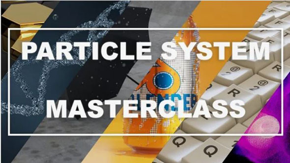 Blender粒子系统实例大师班教程+英文字幕