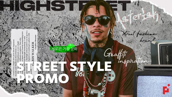 FCPX插件-街头时尚复古科幻视频包装宣传片头 Street Style Promo