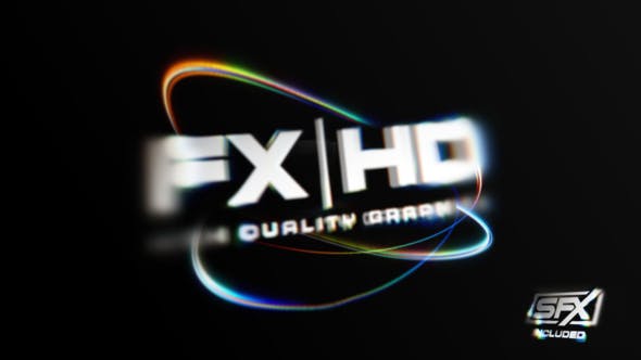 AE模板-科技感眩光反射效果logo动画 System Boot | Technology Logo Reveal