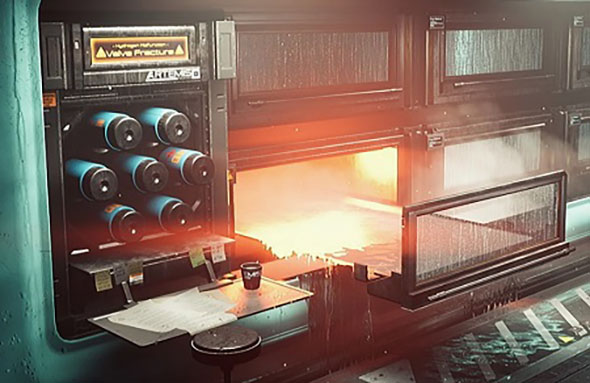 UE4科幻游戏收割室环境场景制作教程