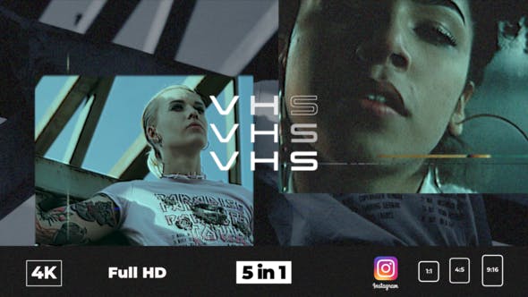 FCPX插件-复古时尚动态街头视频包装片头 VHS Street Opener