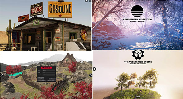 Unity游戏资源素材2020年11月合集V2