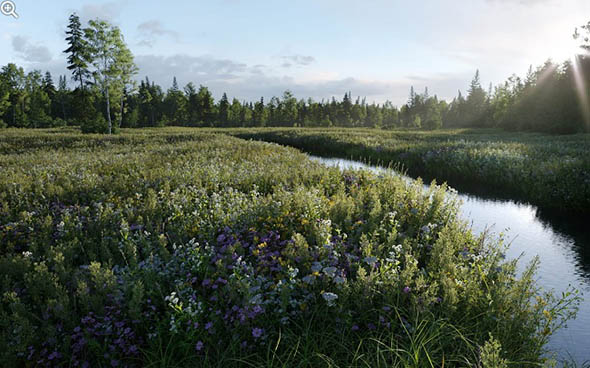 15个花草植物3D模型 Archmodels Vol.235 3DS MAX格式