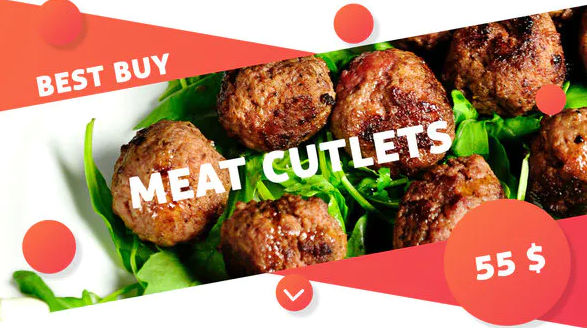 AE模板-烹饪美食餐厅菜单图形元素介绍 Restaurant Menu and Elements