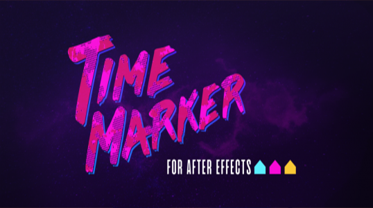 图层合成标记点控制AE脚本 TimeMarker v1.0.3