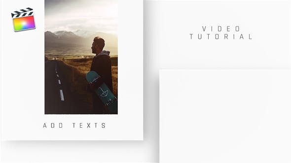 FCPX模板-时尚现代照片墙相册翻转视频片头 Ultra Modern Display