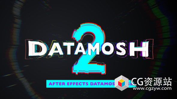 AE脚本-视频像素撕拉损坏噪点 Datamosh v2.6.1