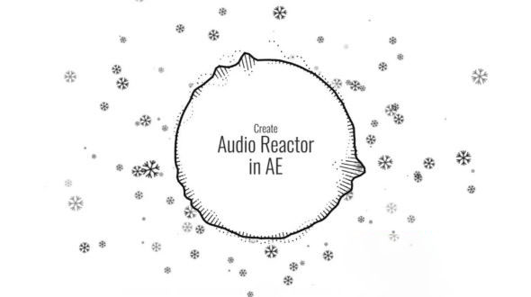 音乐节奏播放器可视化动画AE教程+英文字幕