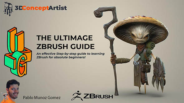3D概念艺术家-Zbrush全面介绍入门教程