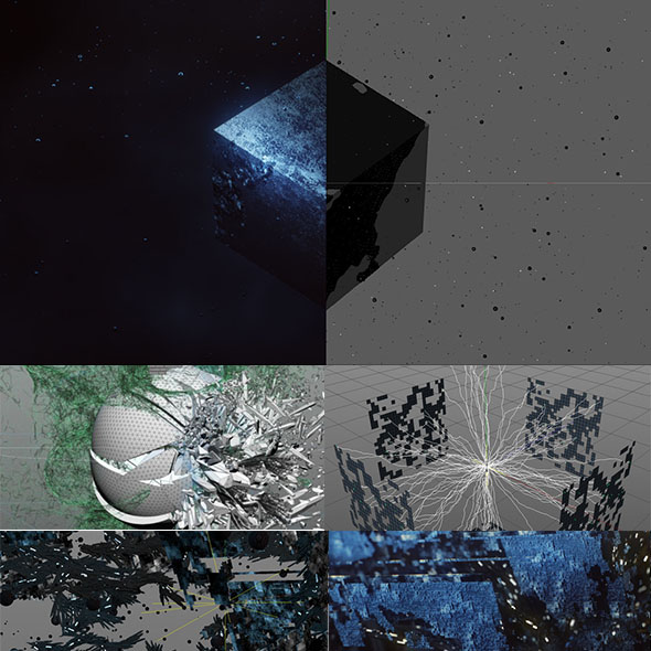 AE/C4D三维场景特效动画设计工作流程大师班教程