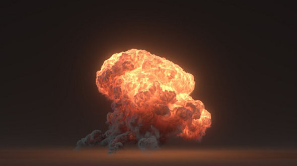 Houdini制作爆炸特效教程 Houdini VOLUMES V – EXPLOSIONS