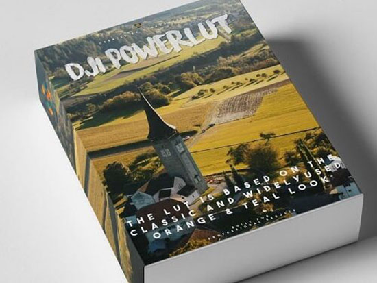 6组暖色LUT视频调色预设 DJI Power LUT-图片1