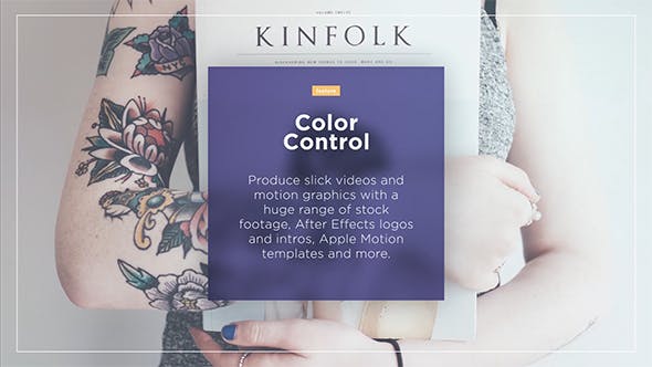 AE模板-商务简洁产品介绍展示包装片头 Clean Slideshow