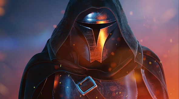 Substance Painter星球大战战士盔甲纹理贴图材质高级教程