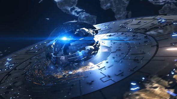 AE模板-E3D体育天气时事热点新闻快讯栏目包装片头