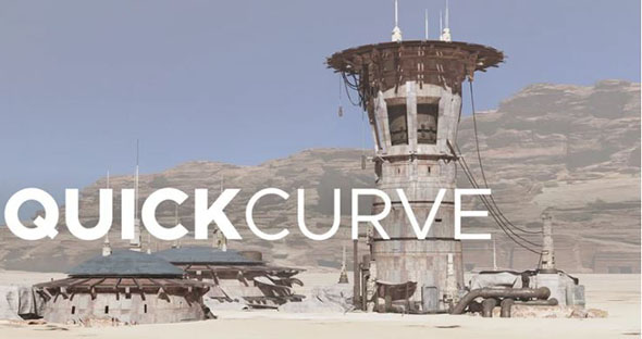 Blender样条线绘制插件 QuickCurve 2022