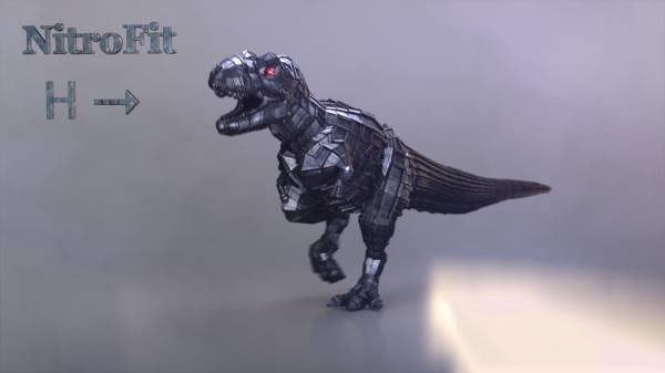 物体依附另一个物体组成分布排列C4D插件 Nitro4D NitroFit v1.0 R23 Win/Mac