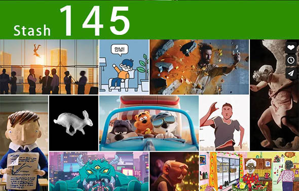 2021年 Stash 145期CG创意电视栏目包装参考广告视频动画短片合集
