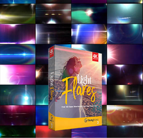 155组4K彩色闪耀镜头光晕耀斑光效视频素材 BB 03-图片1