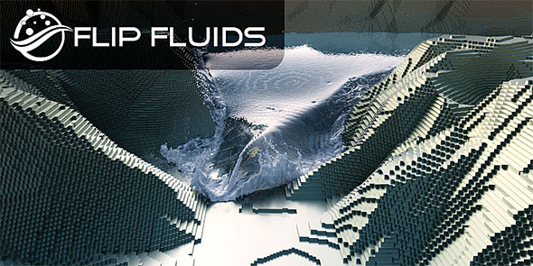 Blender水花液体流体特效模拟插件 FLIP Fluids v1.8.5 + 预设 + Mixbox Plugin