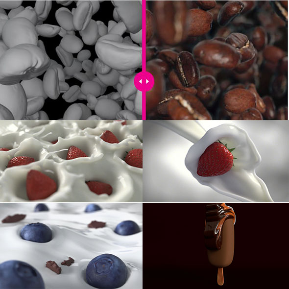 Houdini 18咖啡豆冰淇淋咖啡牛奶场景特效案例视频教程+源文件 第01卷-图片1