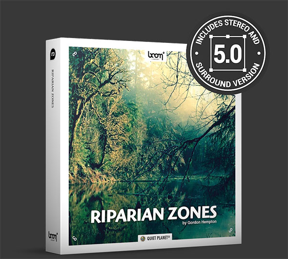 264个河岸带鸟鸣溪流昆虫环绕立体无损音效