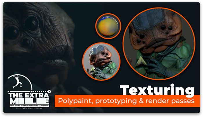 ZBrush外星生物概念艺术雕刻工作流程视频教程-图片5