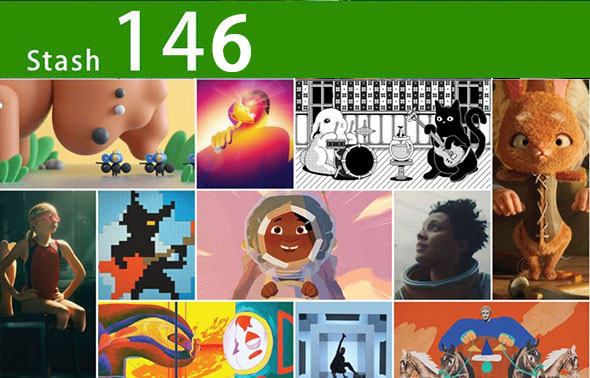 2021年 Stash 146期CG创意电视栏目包装参考广告视频动画短片合集