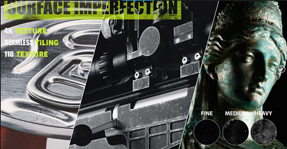 110组4k表面逼真划痕瑕疵破损相关纹理贴图