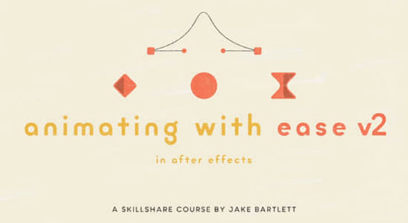 MG动画关键帧曲线操控图形缓冲动画AE教程