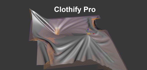 布料模拟插件 Clothify Pro 1.02 for 3DS MAX 2013 – 2022 + 使用教程