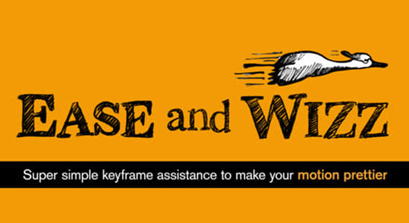 AE脚本-关键帧缓入缓出动画工具 Ease and Wizz v2.6.1 + 使用教程