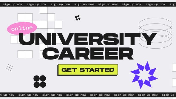 AE模板-网络在线教育宣传包装动画 Online Education Promo