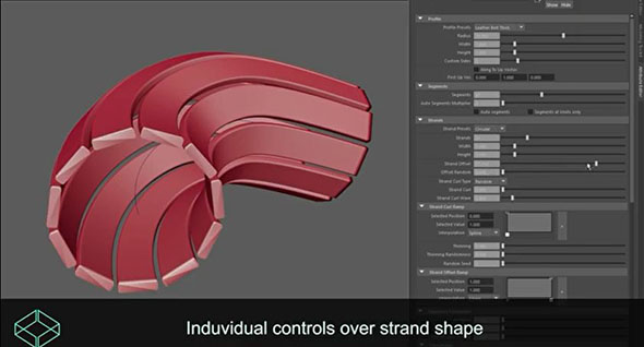 程序化几何体模型生成Maya插件 PrimGen v2.02 + v2.13 Win/Mac/Linux