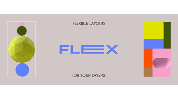 图形动态布局对齐图层工具AE脚本 Flex v1.1.3 Win/Mac+ 使用教程