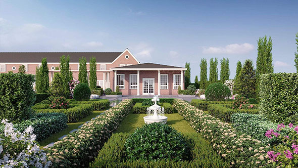 98组高质量观赏性景观植物绿篱花园栅栏3D模型-图片1