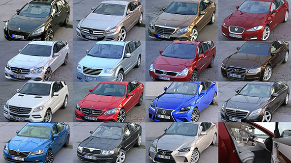 15种现代汽车奥迪雷克萨斯奔驰等3D模型-图片1