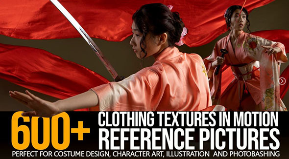 600组女性运动姿势服装纹理造型高清参考图片合集-图片1